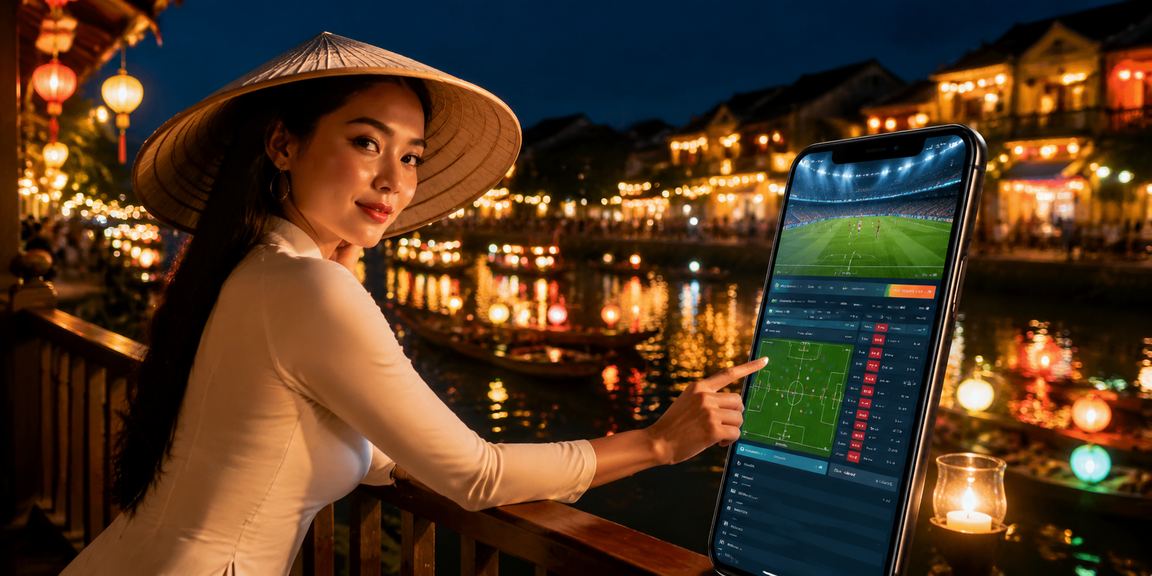 Khán giả xem bóng đá tại Hội An qua ứng dụng cá cược